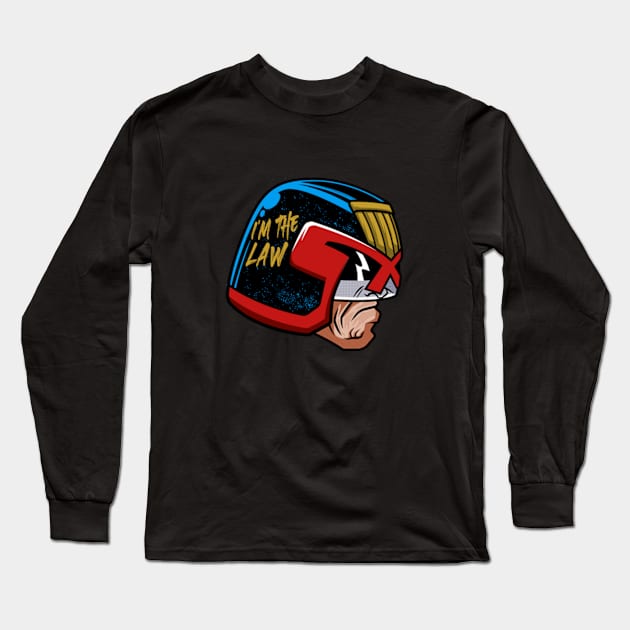 full metal dredd Long Sleeve T-Shirt by Playground